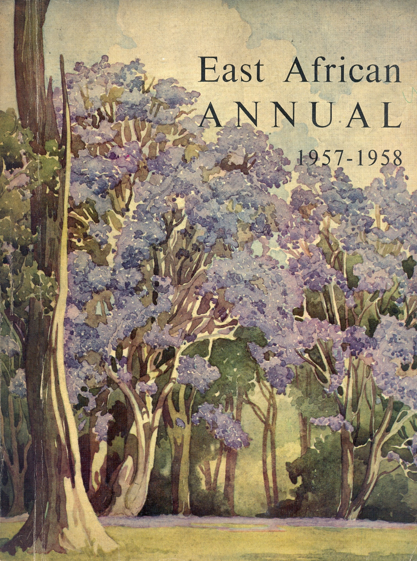 cover of East African Annual 1957 -58 