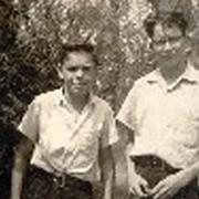 ChrisJohn and brother Alastair 1956