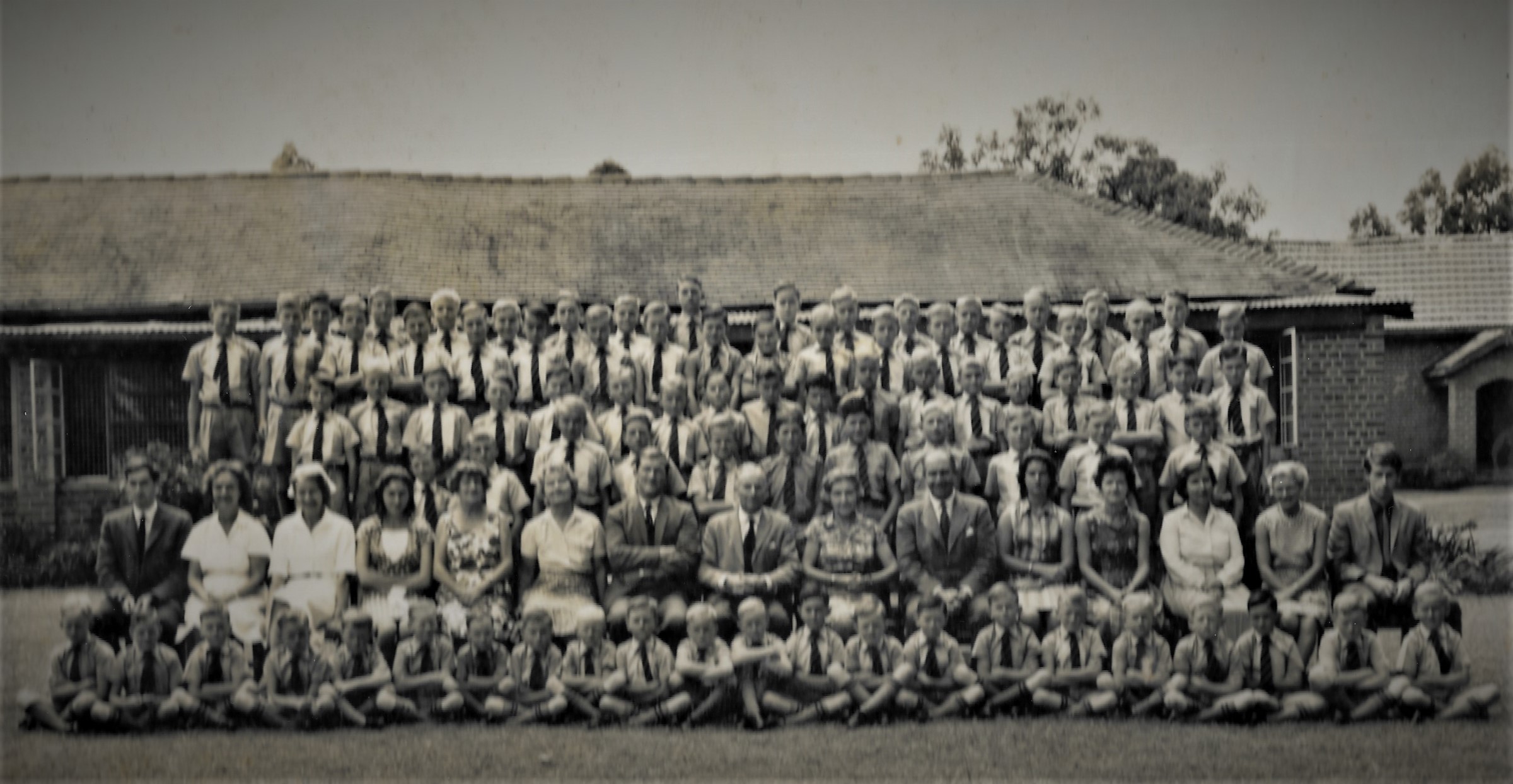 The whole Manor House school 1964