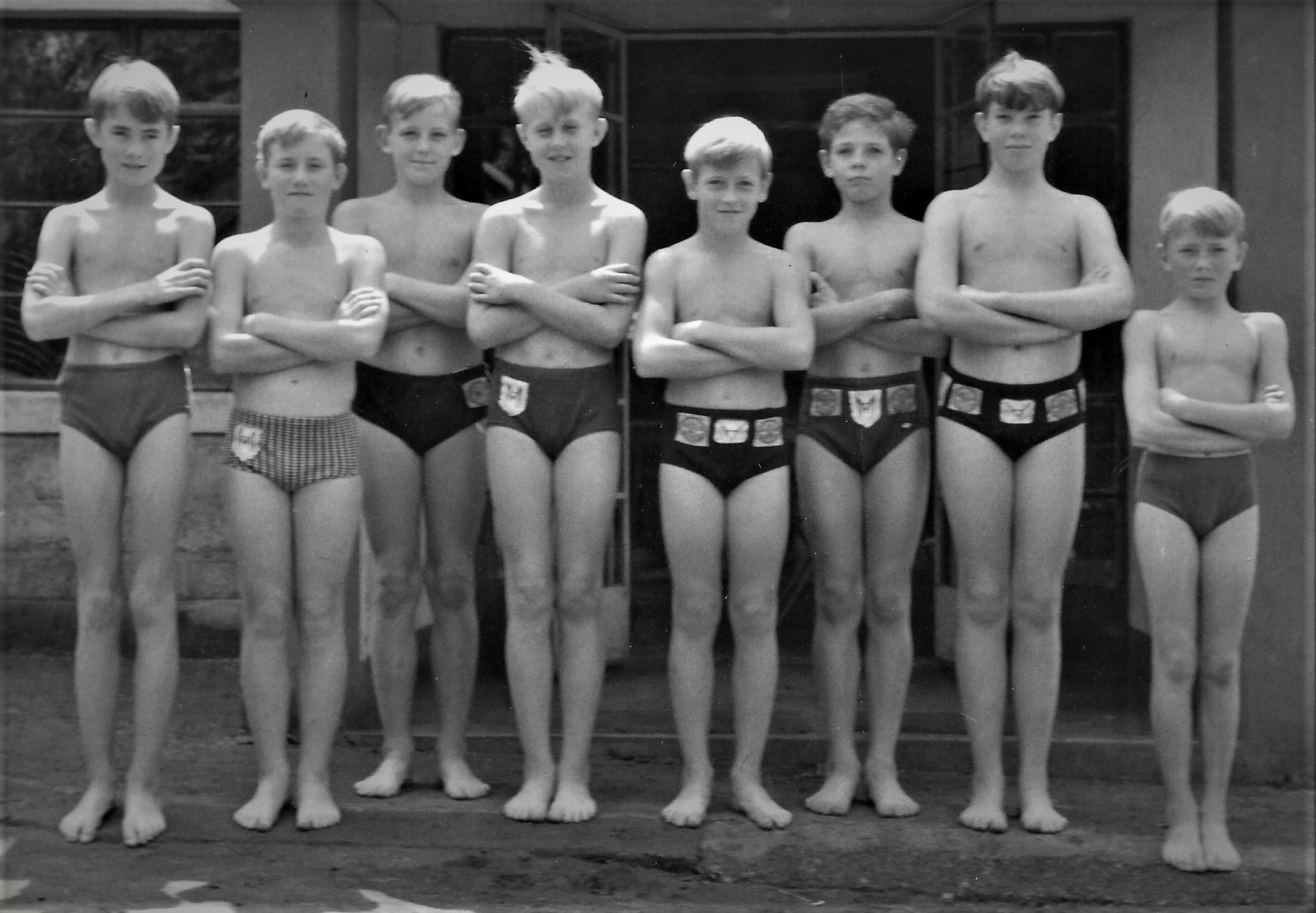 The Manor House Swimming team in 1967.